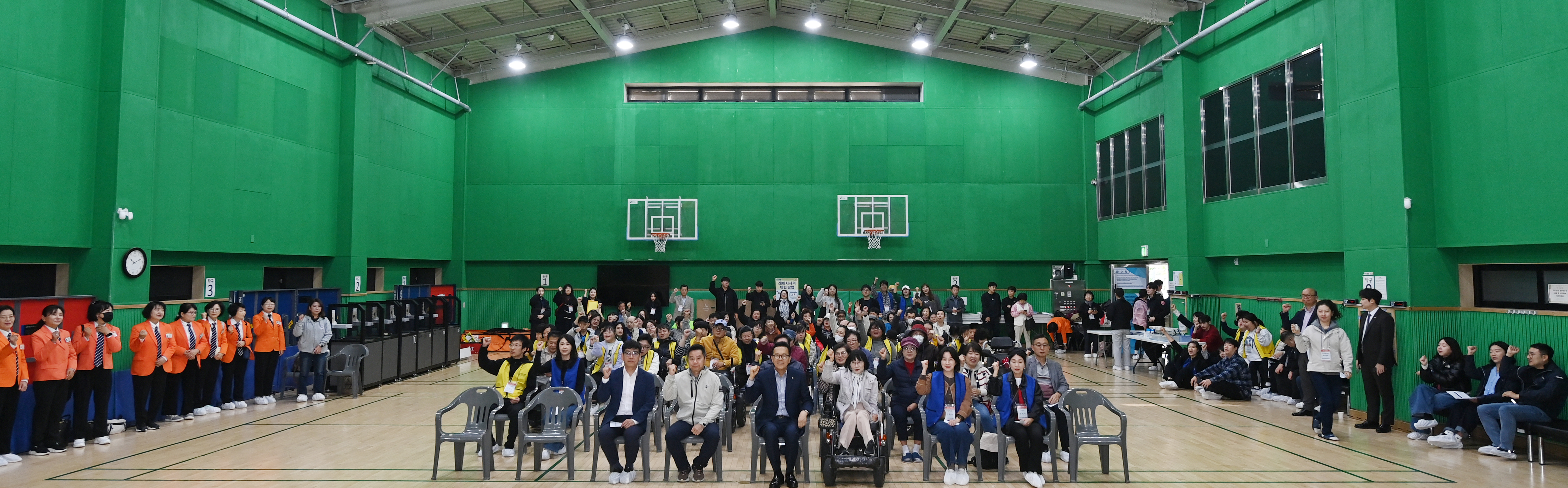 연수구장애인체육회는 지난 30일 동춘다누리체육센터에서 연수구 장애인 어울림 생활체육대회를 개최했다